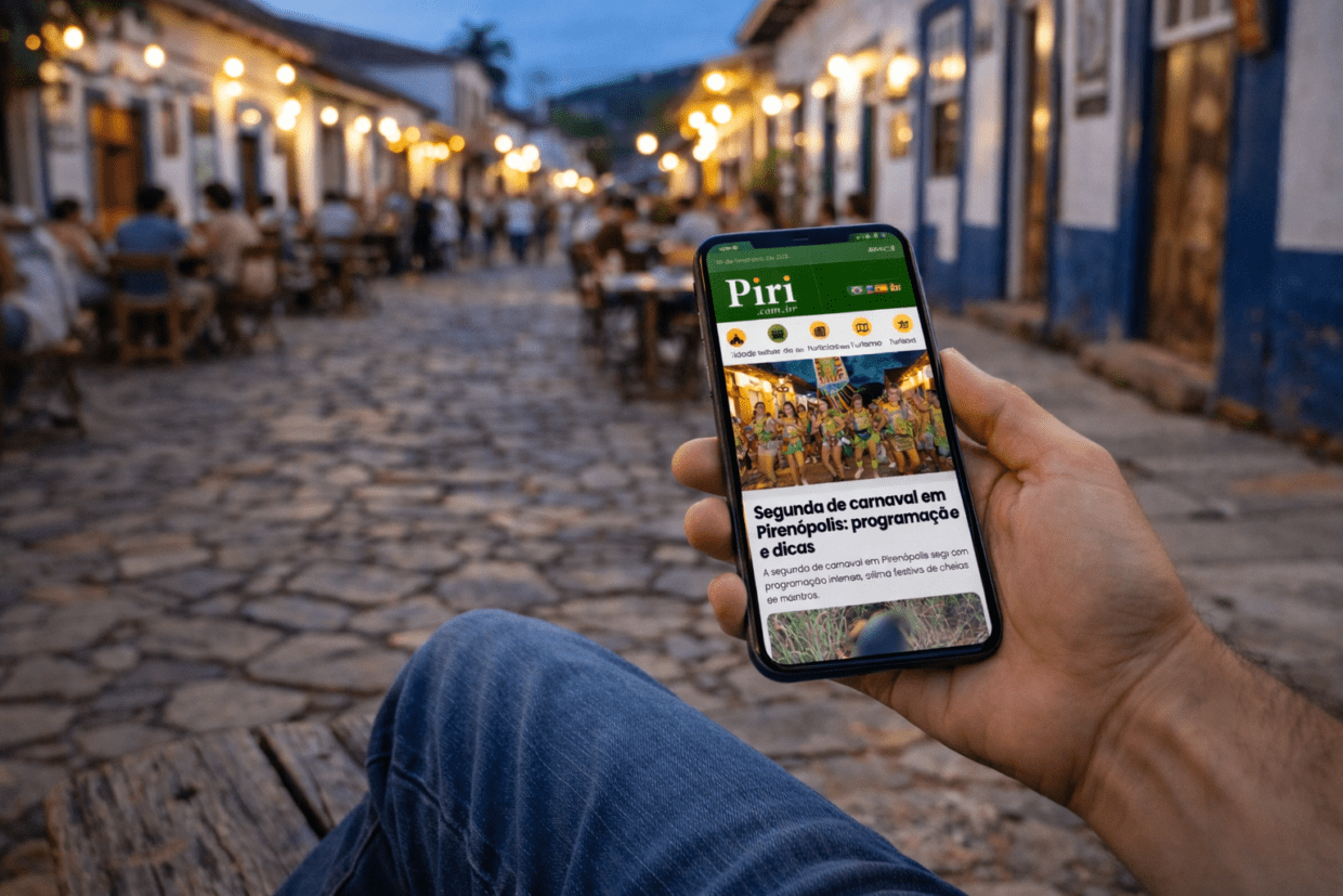 Portal Piri consolida-se como principal fonte de informação sobre Pirenópolis