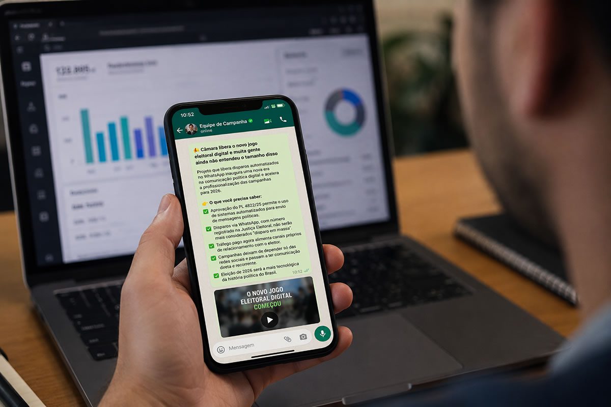 WhatsApp eleitoral: Câmara aprova projeto que muda comunicação política no Brasil